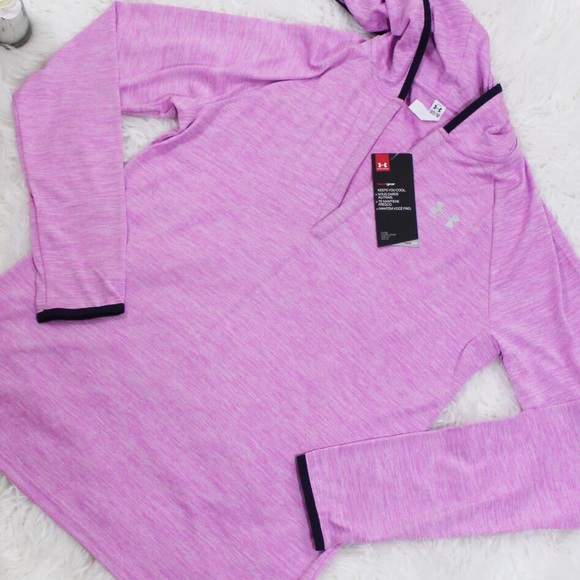 NWOT Women’s Under Armour UA Tech Hood Henley - Picture 3 of 8